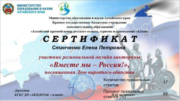 Вместе мы - Россия !.